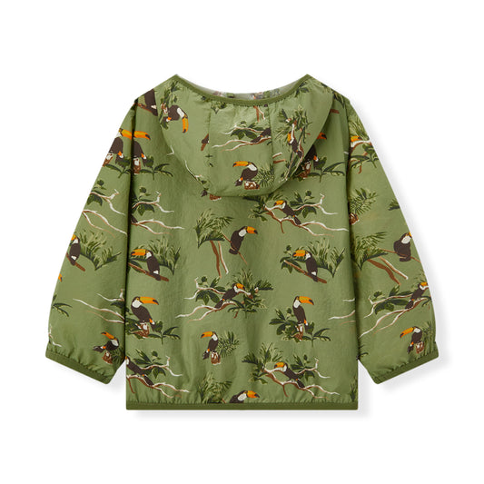 Toucan Hooded Sun Shield Windbreaker Jacket