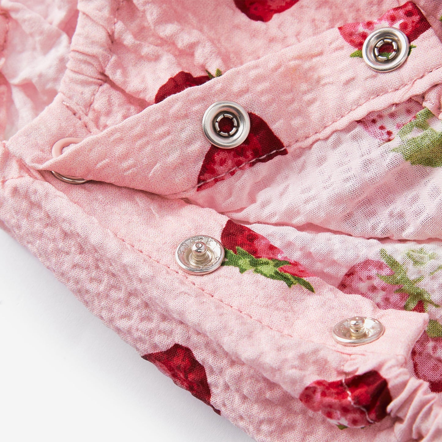 Strawberry Ruffle Collar One Piece Dress