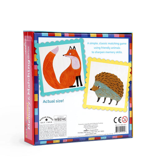 Pre-School Animal Memory & Matching Game