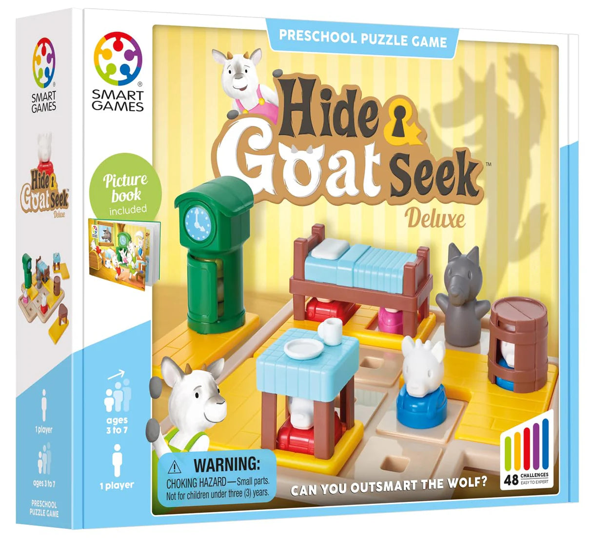 Hide and Goat Seek - A Preschool Puzzle Game