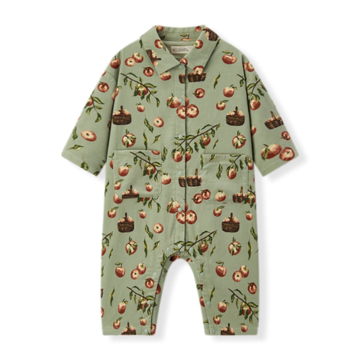 Apple Orchard Corduroy Snap Jumper