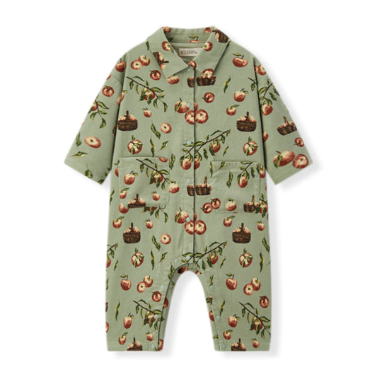 Apple Orchard Corduroy Snap Jumper