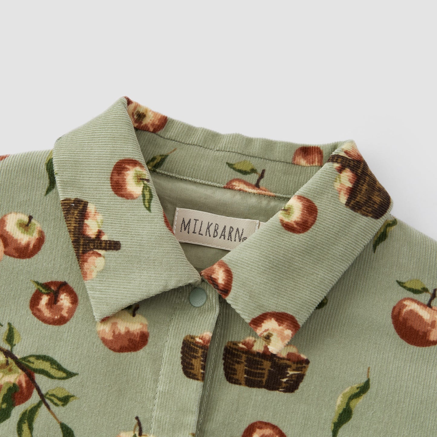 Apple Orchard Corduroy Snap Jumper