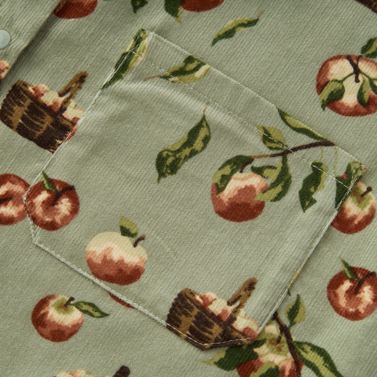 Apple Orchard Corduroy Snap Jumper