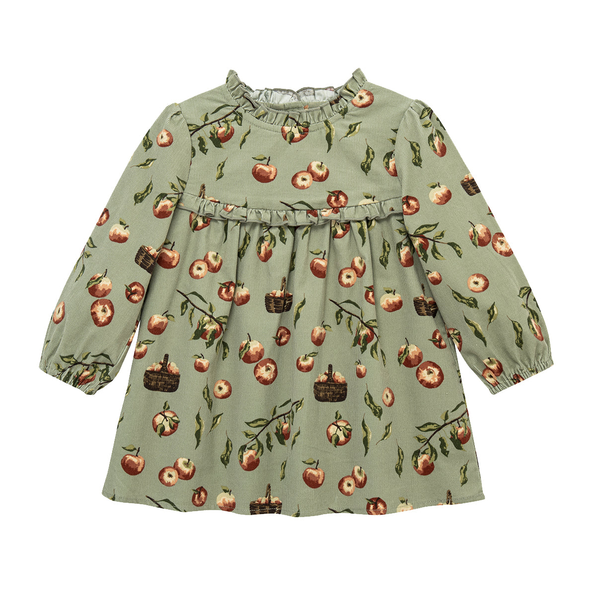 Apple Orchard Corduroy Dress & Bloomer