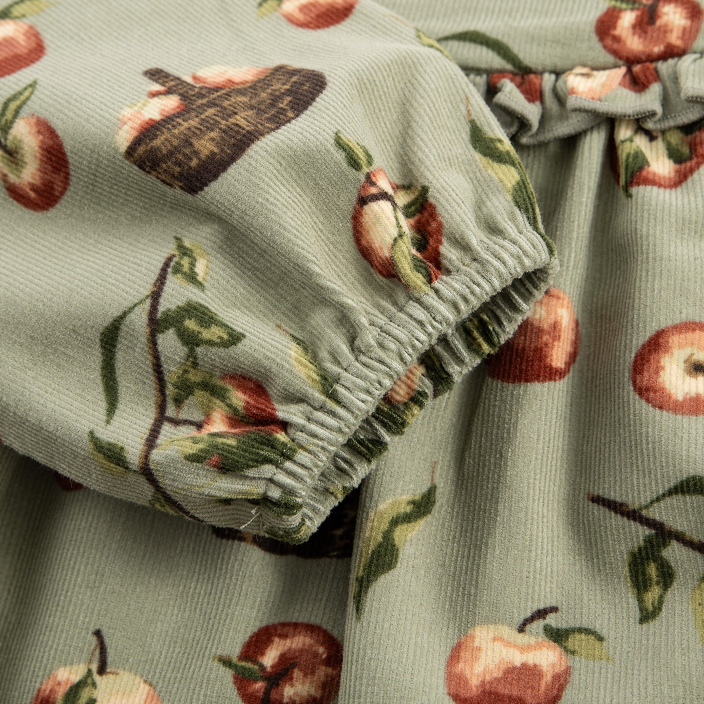 Apple Orchard Corduroy Dress & Bloomer