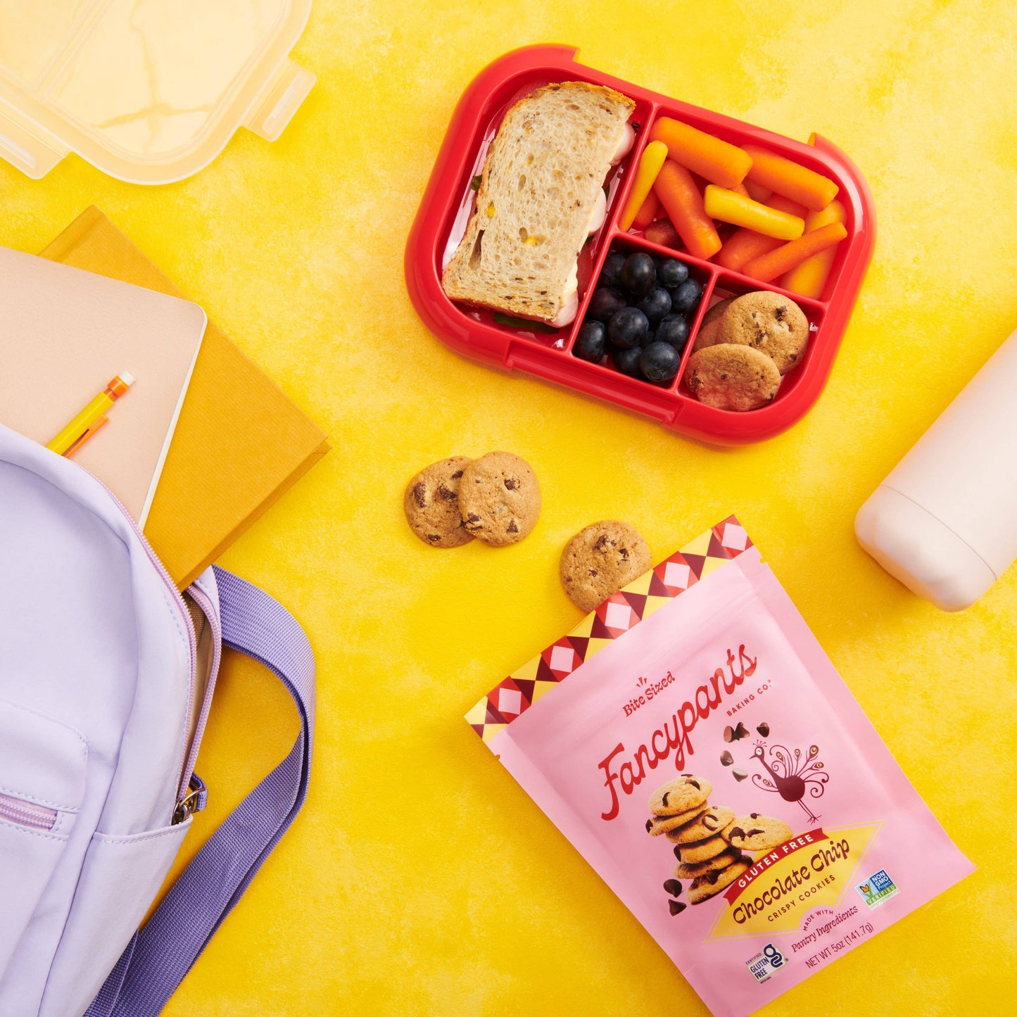 GLUTEN FREE Chocolate Chip Cookies, 5oz Bags - Margot's Mercantile