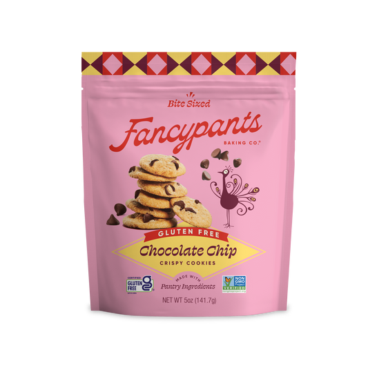GLUTEN FREE Chocolate Chip Cookies, 5oz Bags - Margot's Mercantile