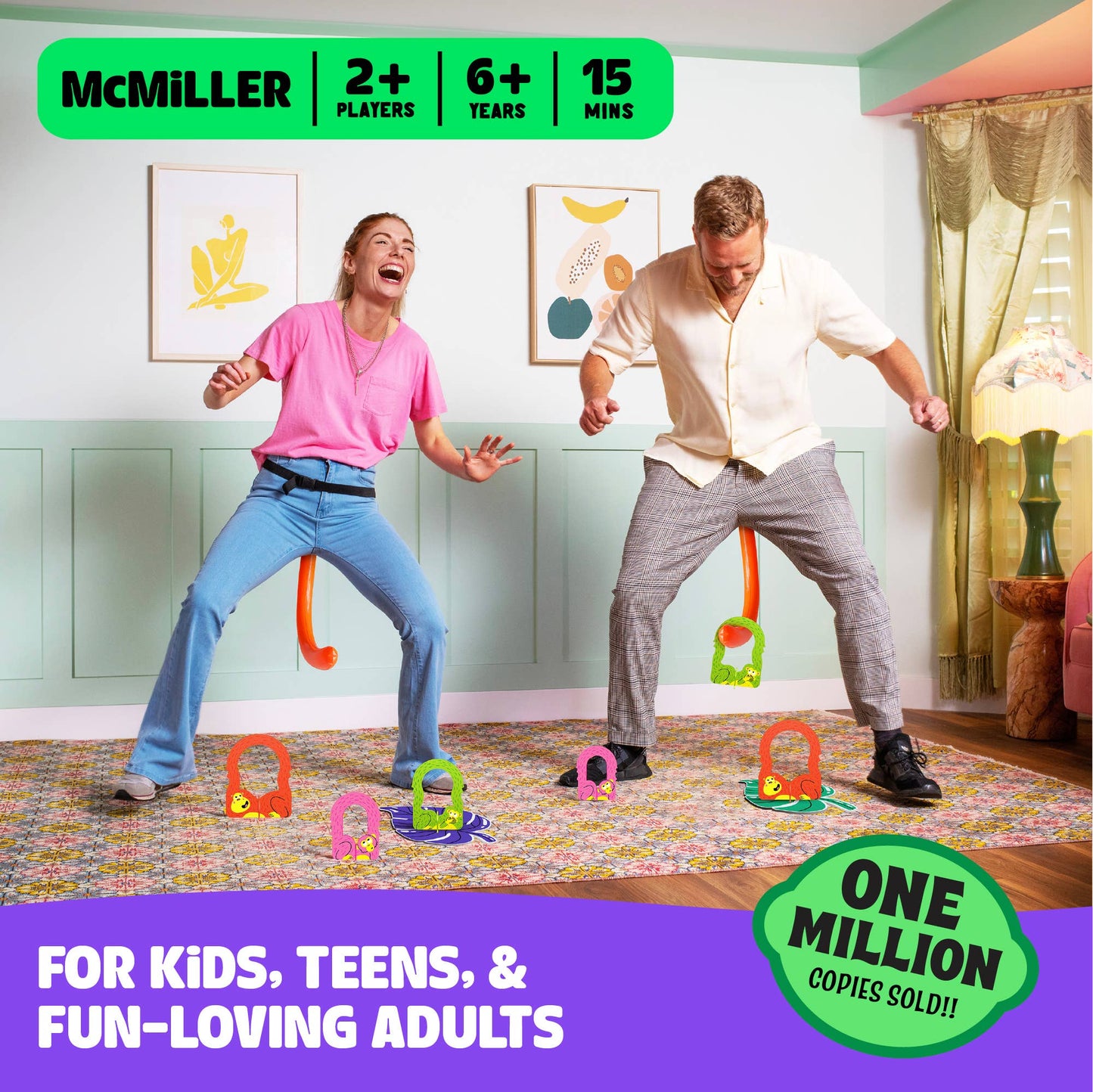 It's Bananas! The Monkey Tail Party Game for all ages!