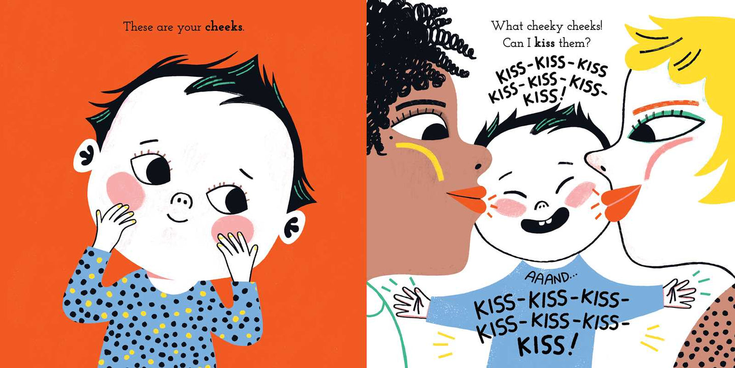 Nose, Toes, and Tummy Book by Sally Nicholls: Board Books