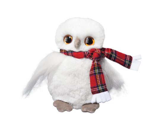 Winter Friends - Owl with Scarf