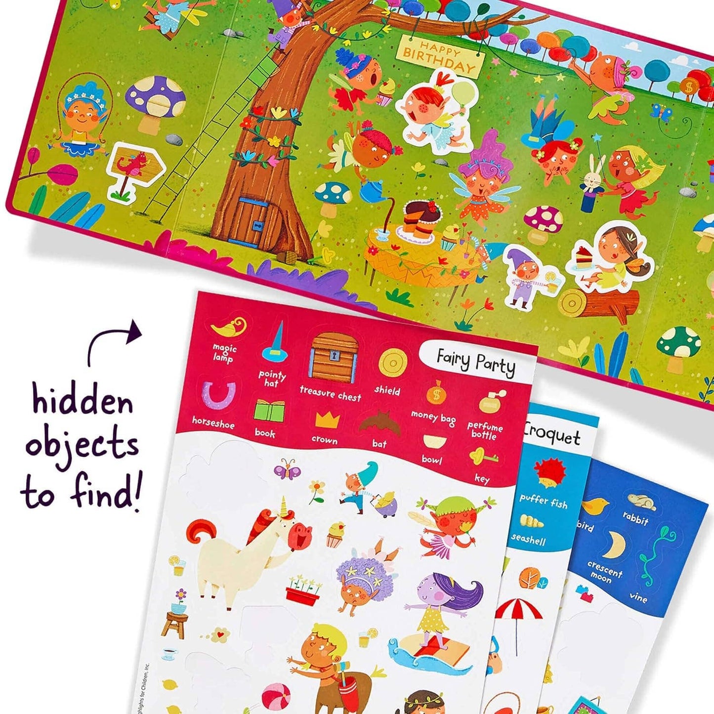 Stick with Magical Creatures Reusable Sticker Playscenes