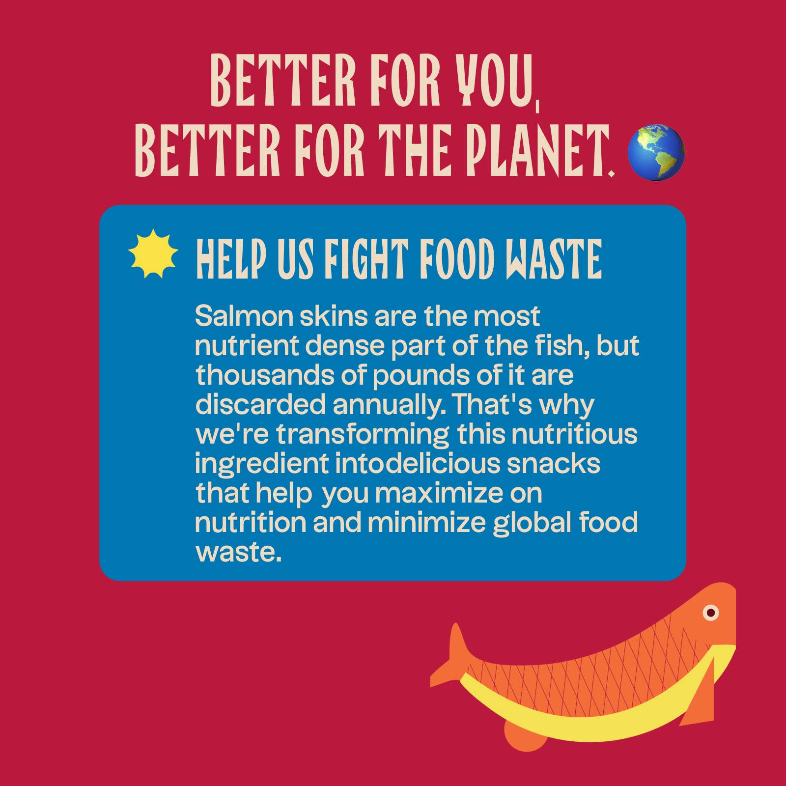 Salmon Chips Korean BBQ  50g - Margot's Mercantile