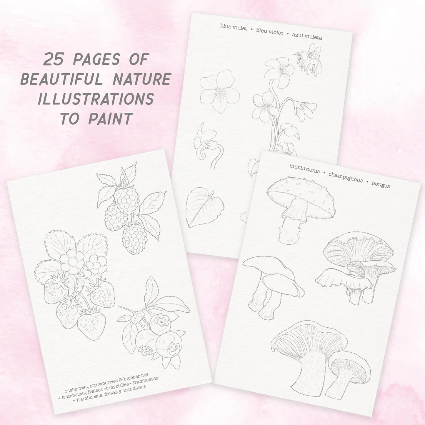 Watercolor Journal - Fauna