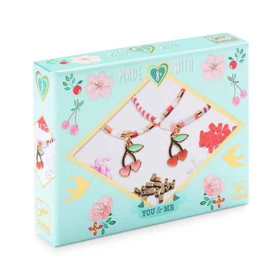 Jewelry Kit: Tila and Cherries Beads