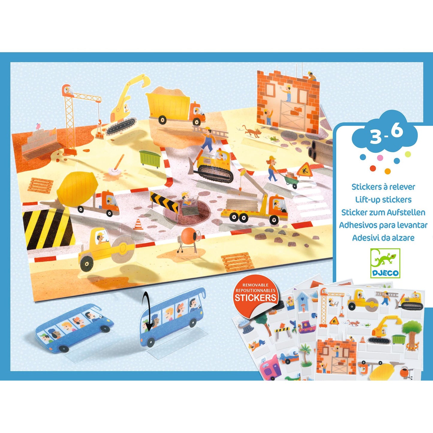 Lift Up Stickers Vehicles