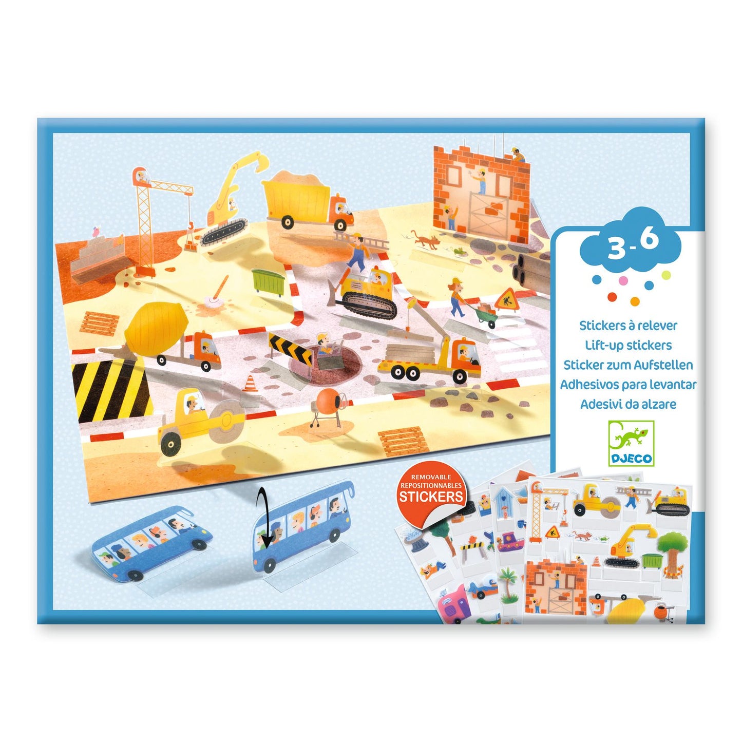 Lift Up Stickers Vehicles