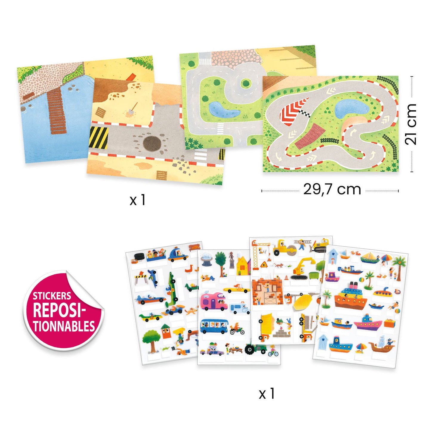Lift Up Stickers Vehicles