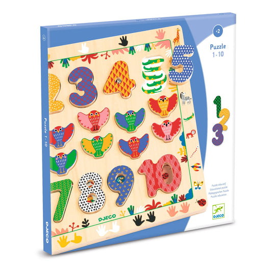 Wooden Puzzles 1 to 10