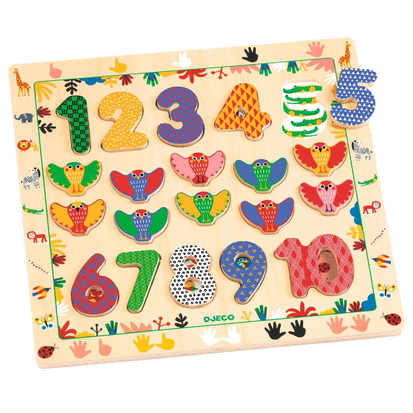 Wooden Puzzles 1 to 10