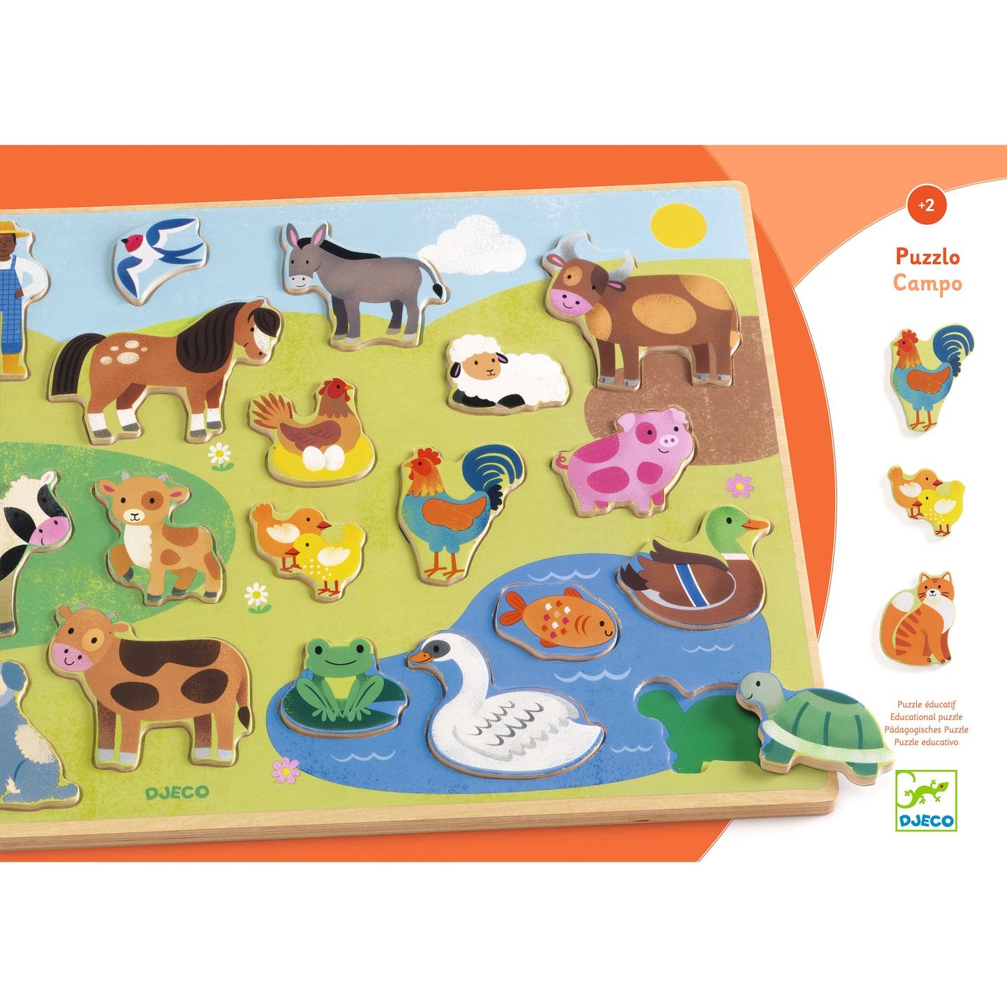 Wooden Puzzles Puzzlo Campo