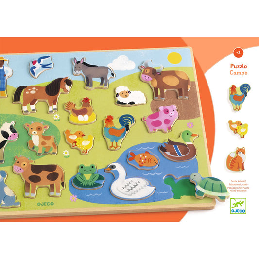Wooden Puzzles Puzzlo Campo