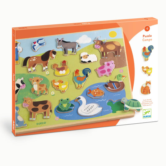 Wooden Puzzles Puzzlo Campo