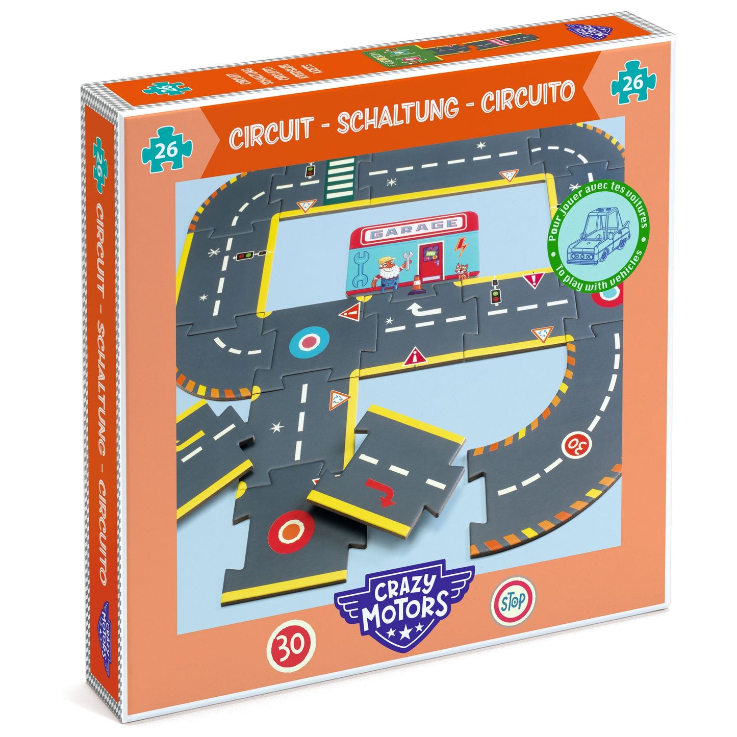 Crazy Motors Circuit 26pc