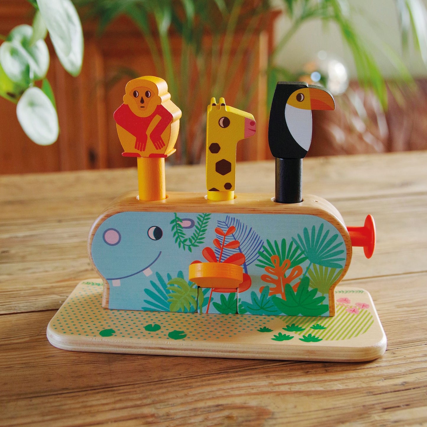 Multi Pop Wooden Activity Toy