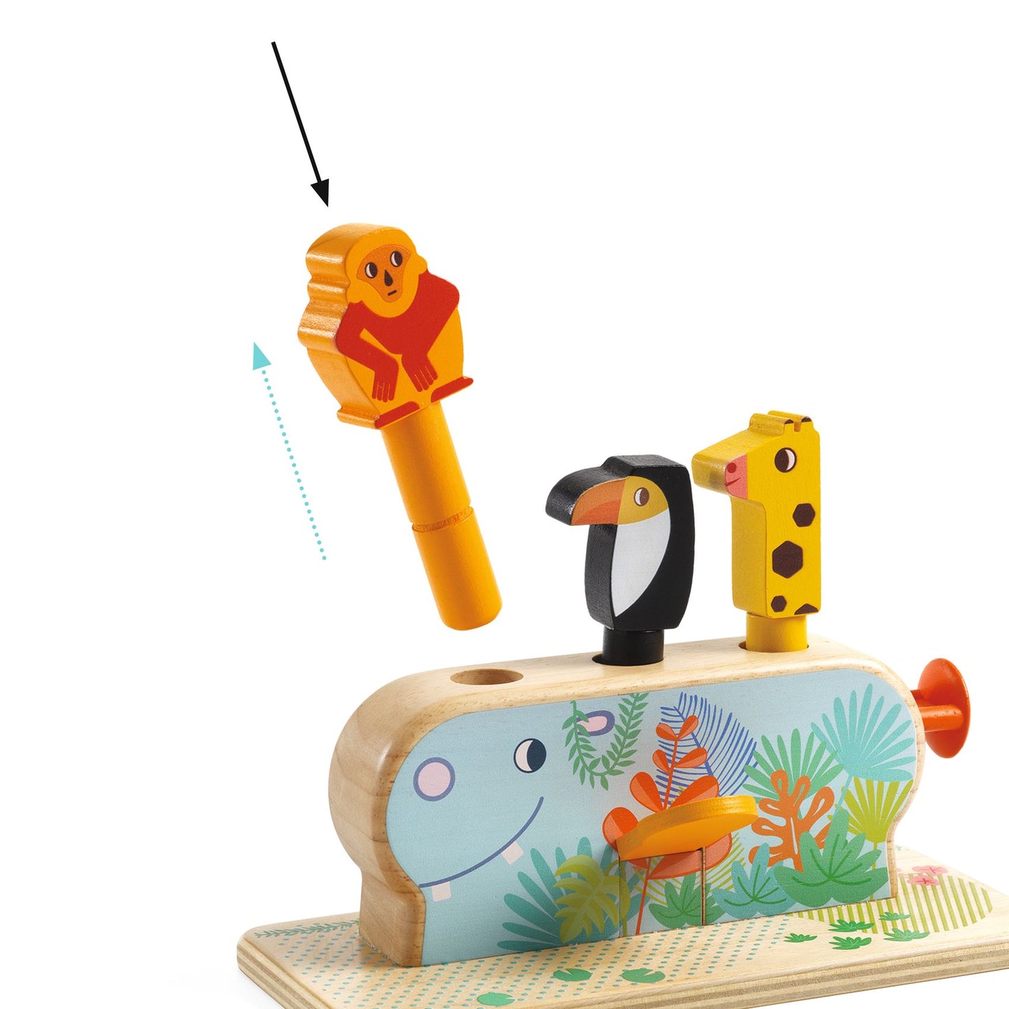 Multi Pop Wooden Activity Toy