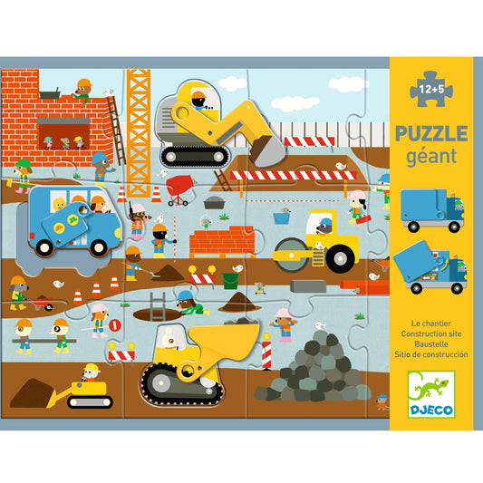 Giant Floor Construction Site Puzzle