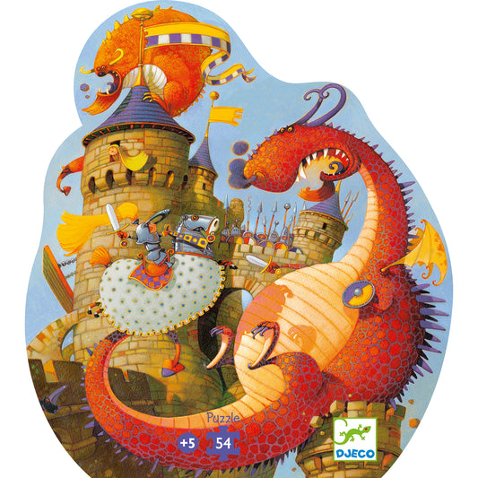 Valliant & The Dragon 54pc Jigsaw Puzzle