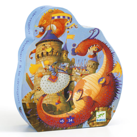 Valliant & The Dragon 54pc Jigsaw Puzzle