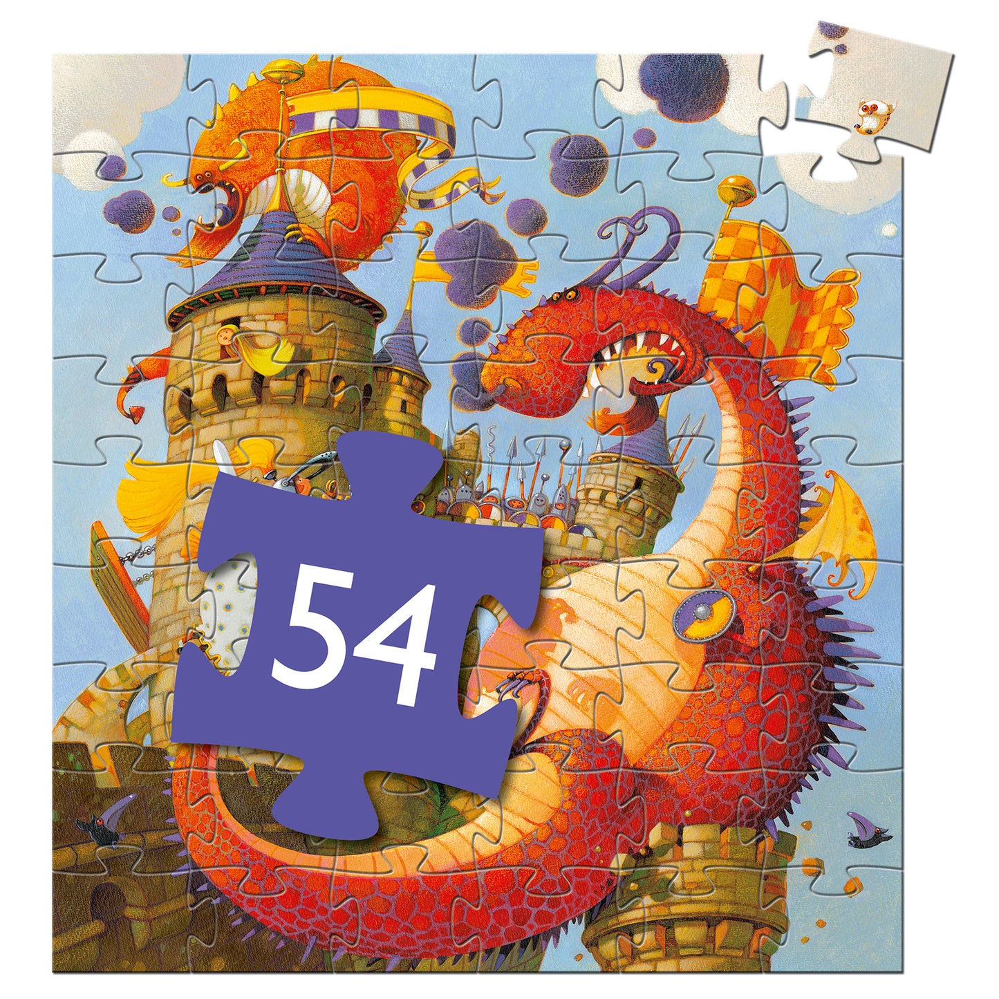 Valliant & The Dragon 54pc Jigsaw Puzzle