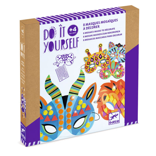 Jungle Animals DIY Masks Craft Kit