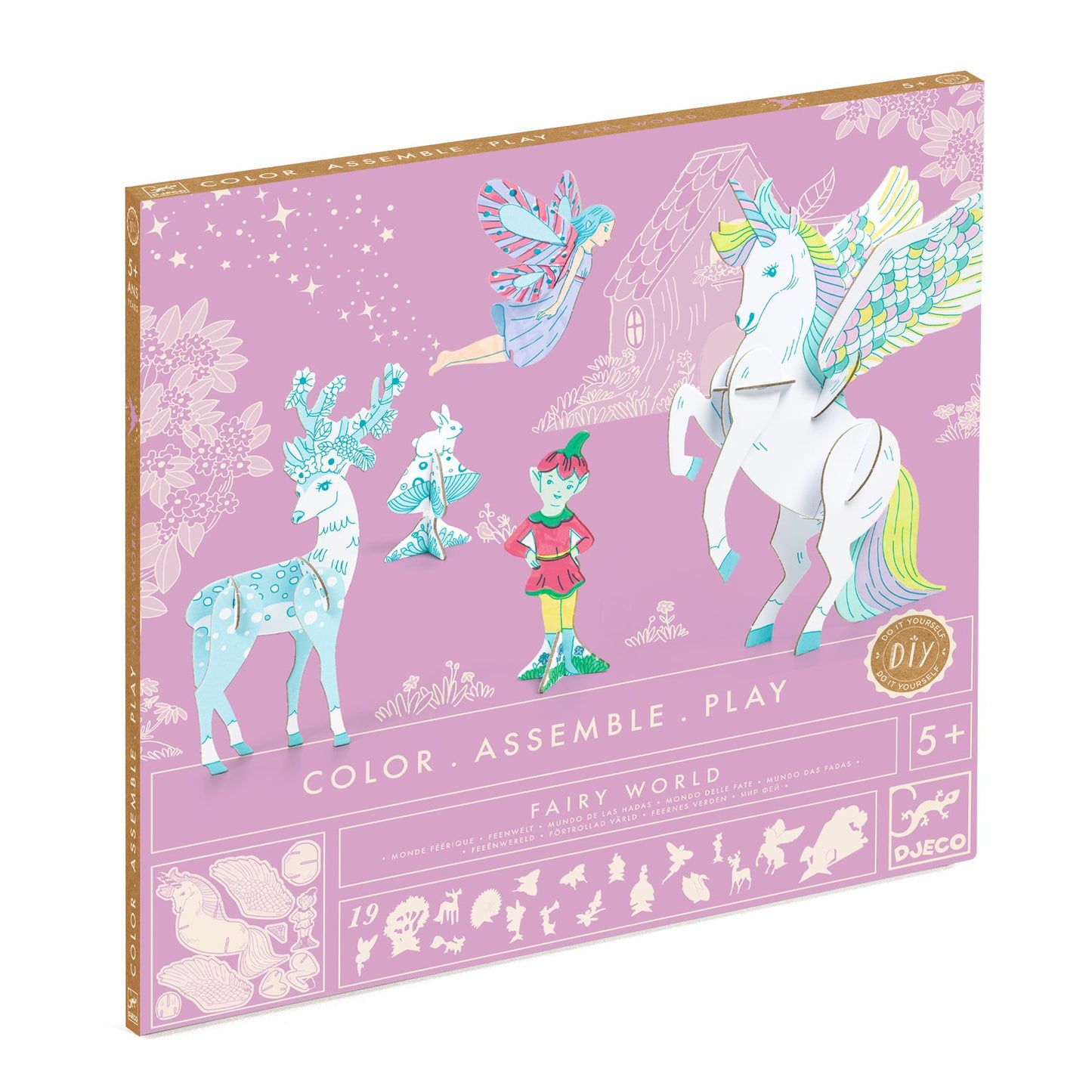 Fairy World DIY Craft Kit - Color. Assemble. Play.