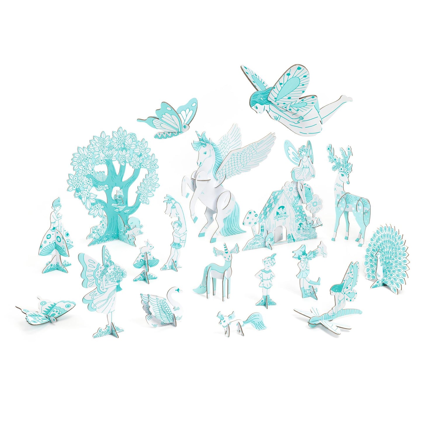 Fairy World DIY Craft Kit - Color. Assemble. Play.