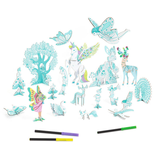 Fairy World DIY Craft Kit - Color. Assemble. Play.
