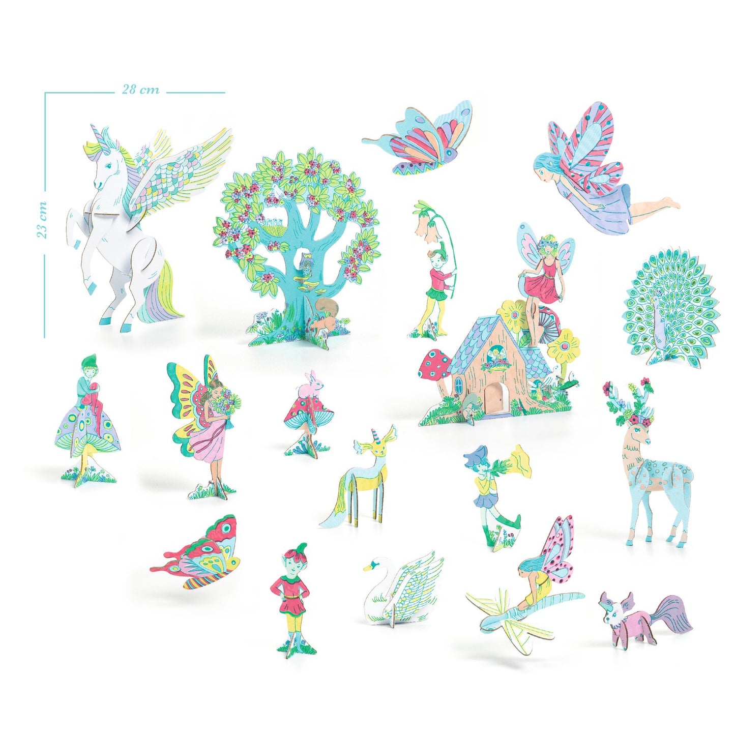 Fairy World DIY Craft Kit - Color. Assemble. Play.