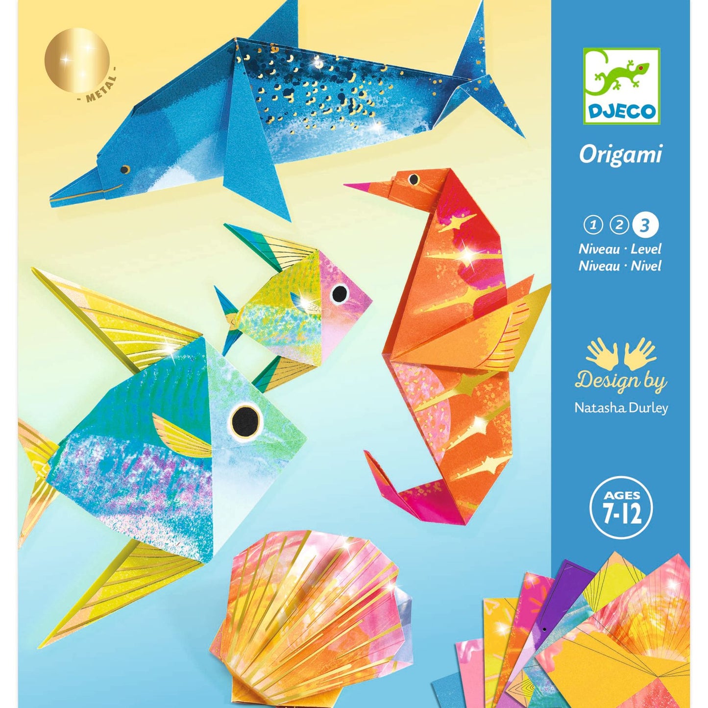 Sea Creatures Origami Paper Craft Kit