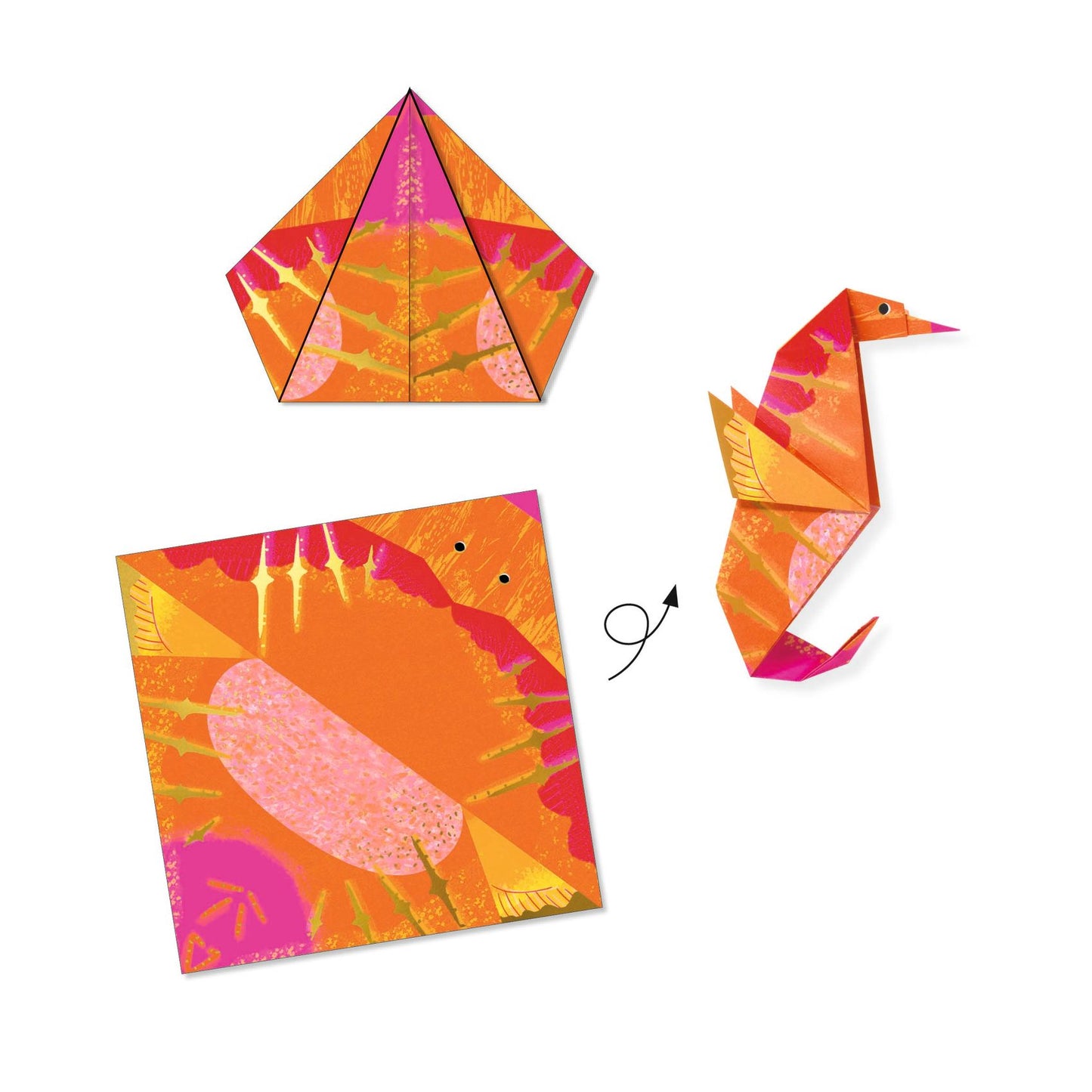 Sea Creatures Origami Paper Craft Kit