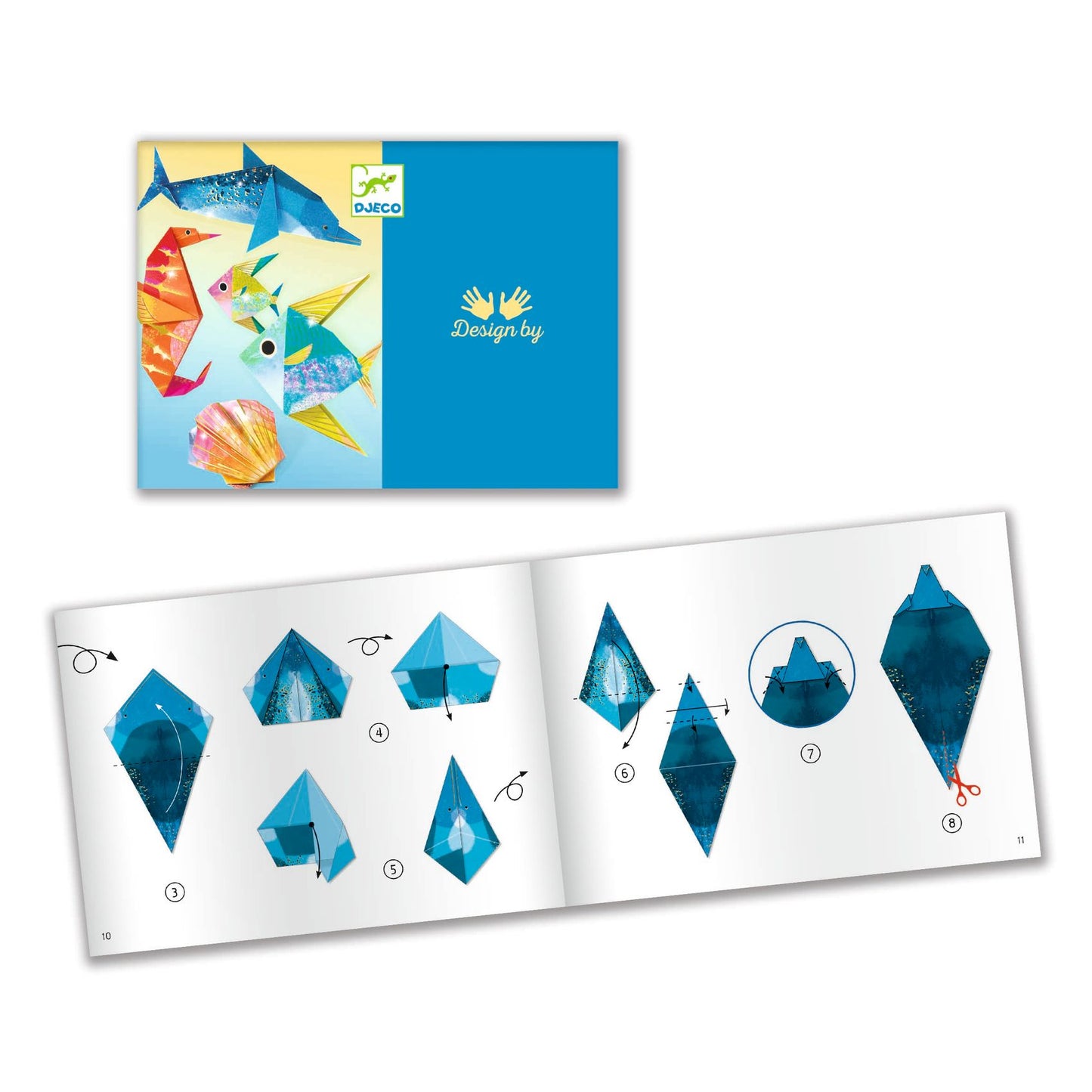 Sea Creatures Origami Paper Craft Kit