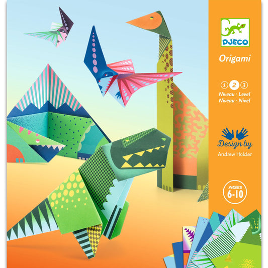 Dinosaur Origami Paper Craft Kit