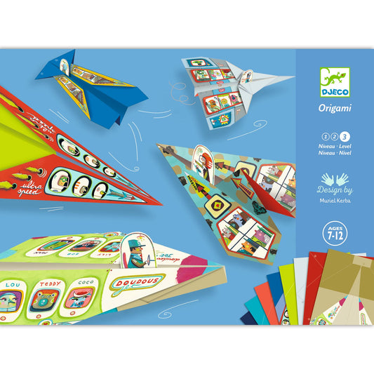 Planes Origami Paper Craft Kit