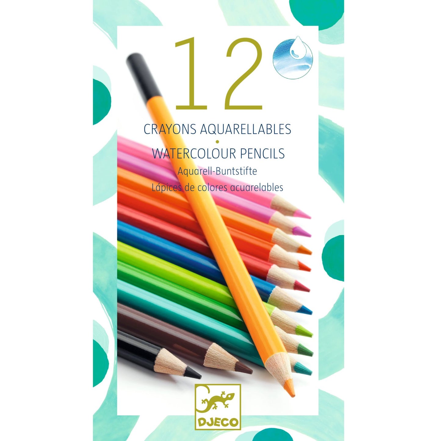 12 Watercolor Pencils