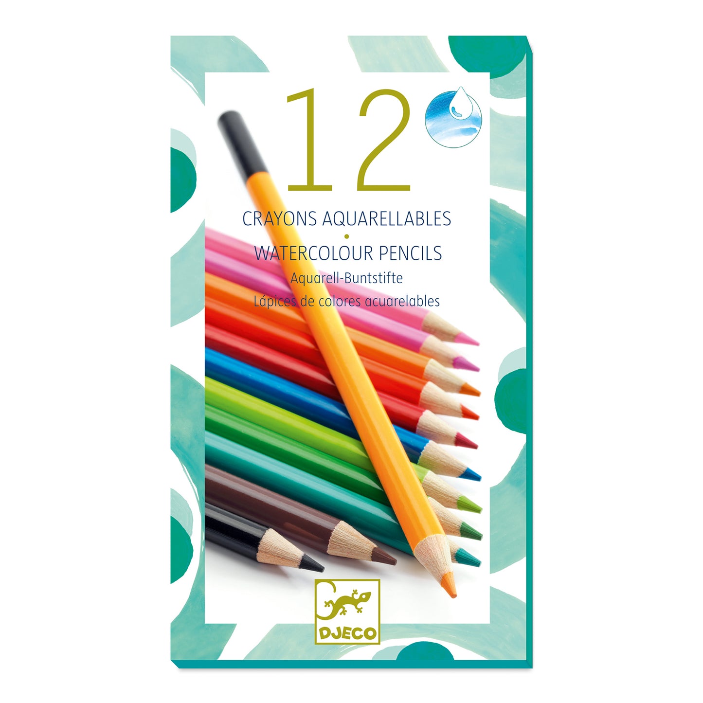 12 Watercolor Pencils