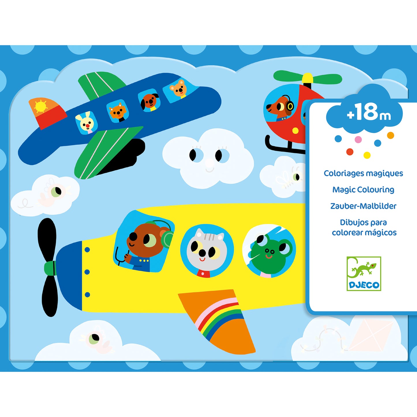 Hidden in the Sky Paint with Water Activity Set