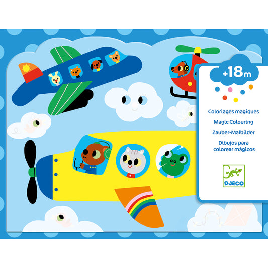 Hidden in the Sky Paint with Water Activity Set