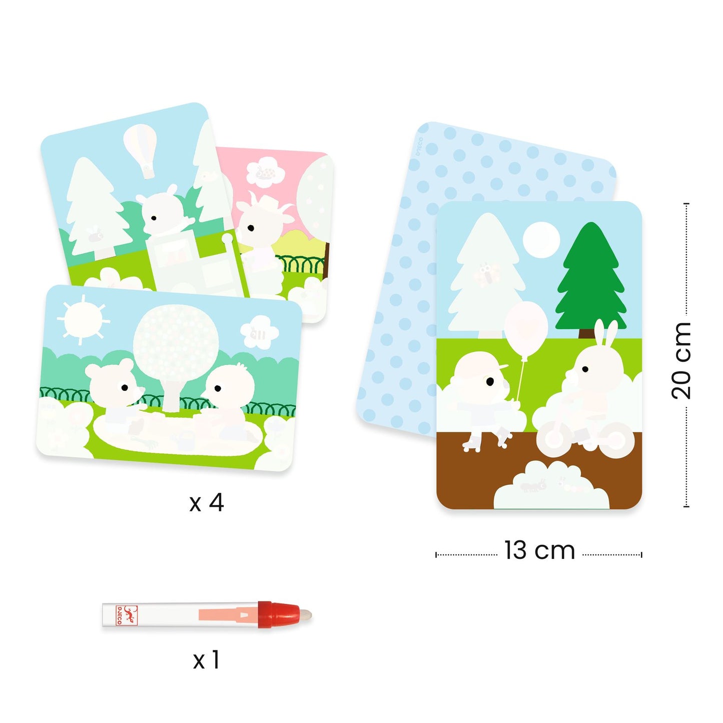 In the Park Paint with Water Activity Set