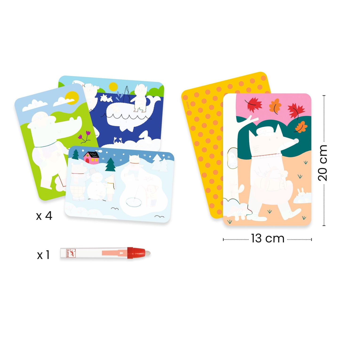 4 Seasons Magic Coloring